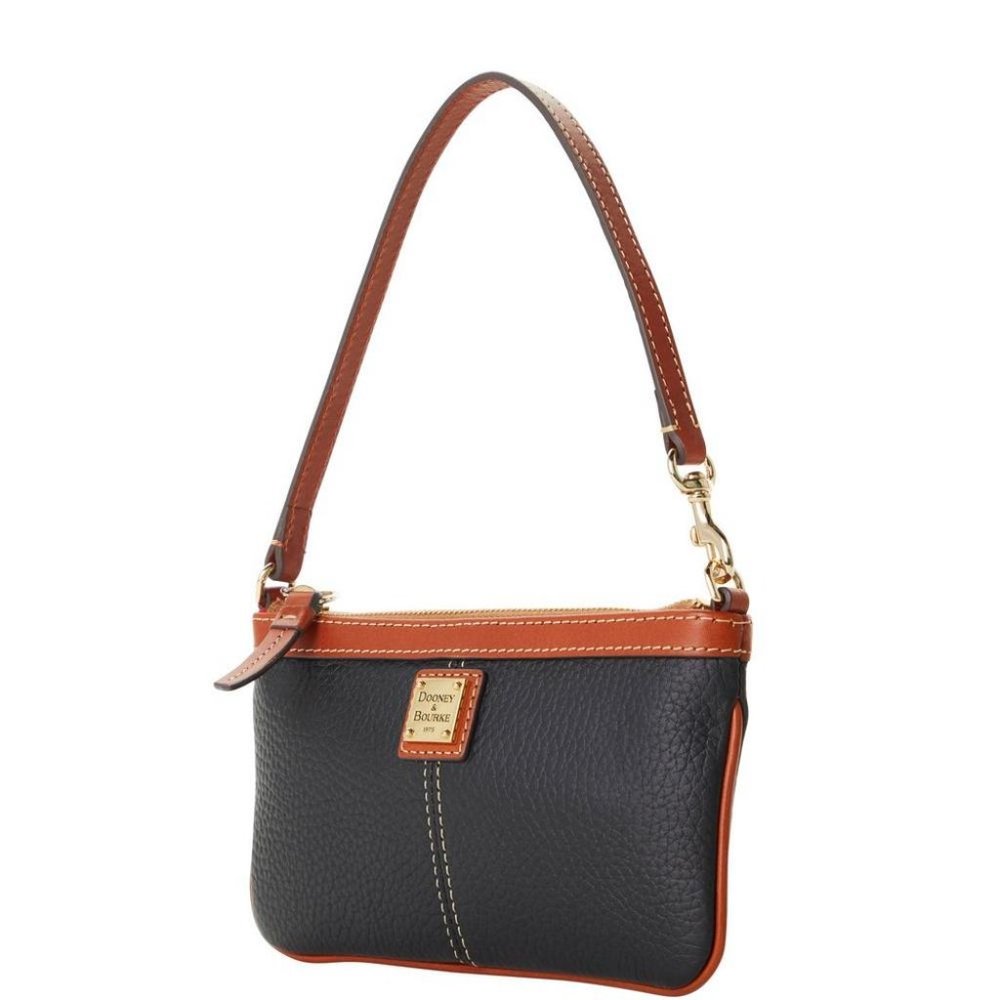 Dooney & Bourke Pebble Grain Large Slim Wristlet